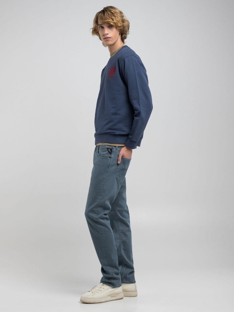 grover straight fit medium grey denim