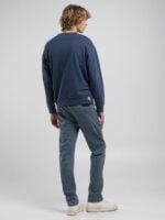 grover straight fit medium grey denim