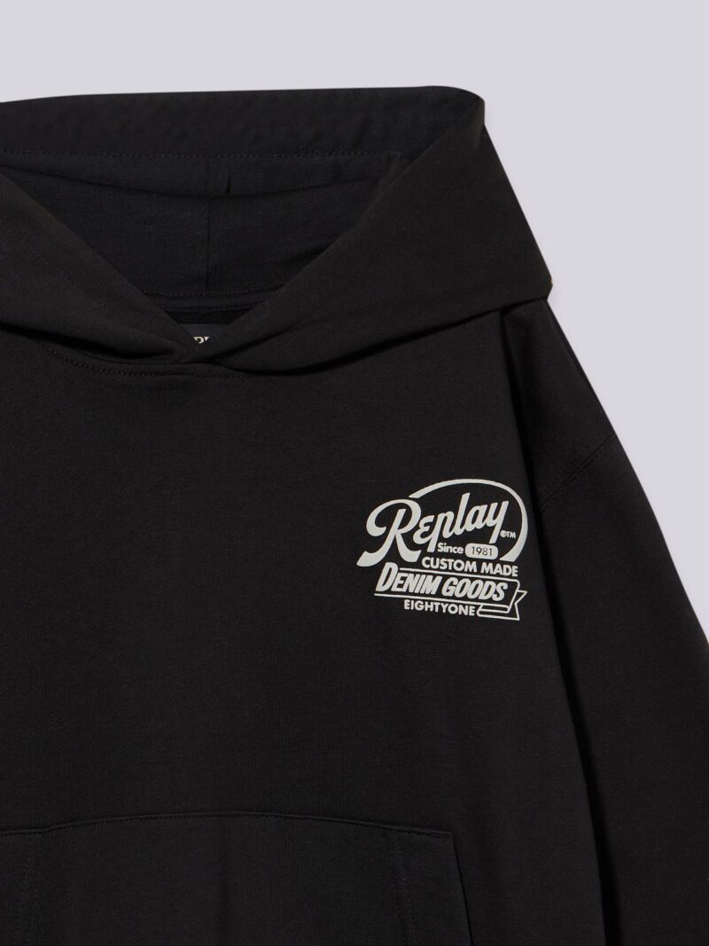 sweatshirt with patchwork and lettering (copy)