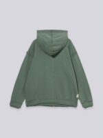 distressed zip up hoody