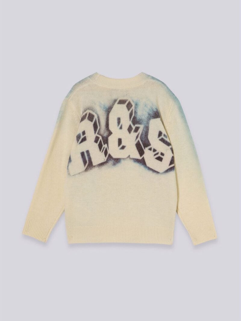 faded sweat with tiger and monogram