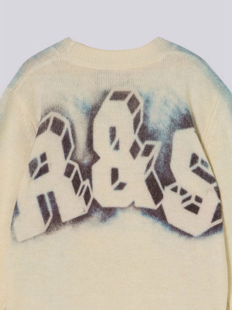 faded sweat with tiger and monogram