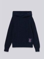 cashmere blend hooded sweater