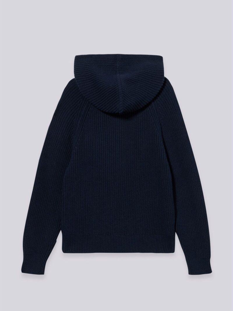 cashmere blend hooded sweater
