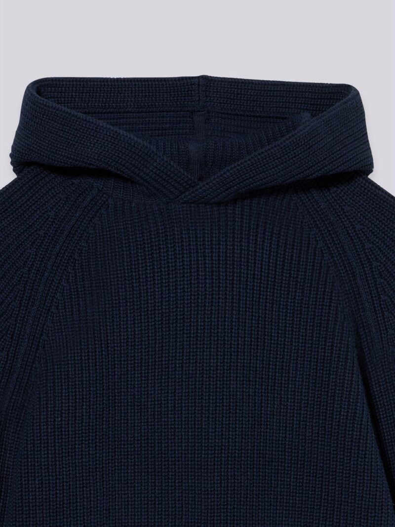 cashmere blend hooded sweater
