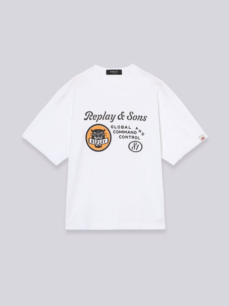 cotton t shirt with print