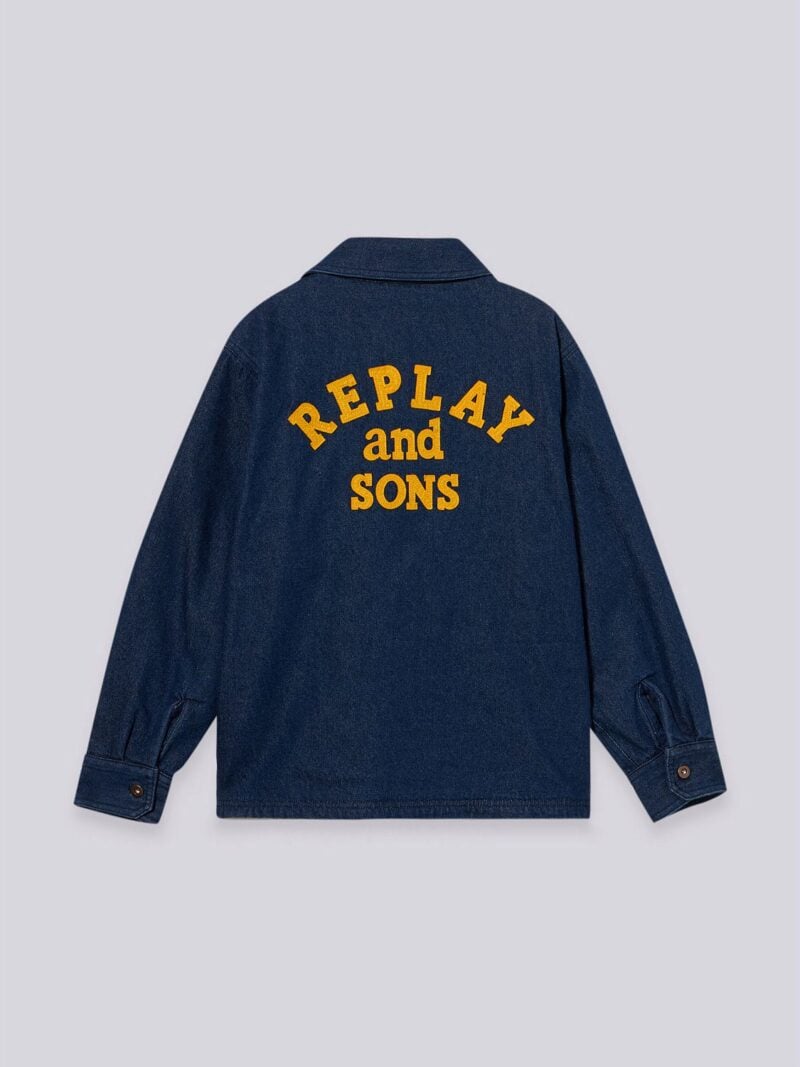 denim jacket with emroidery
