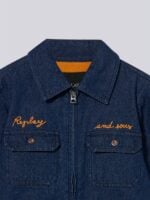 denim jacket with emroidery