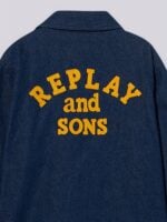 denim jacket with emroidery