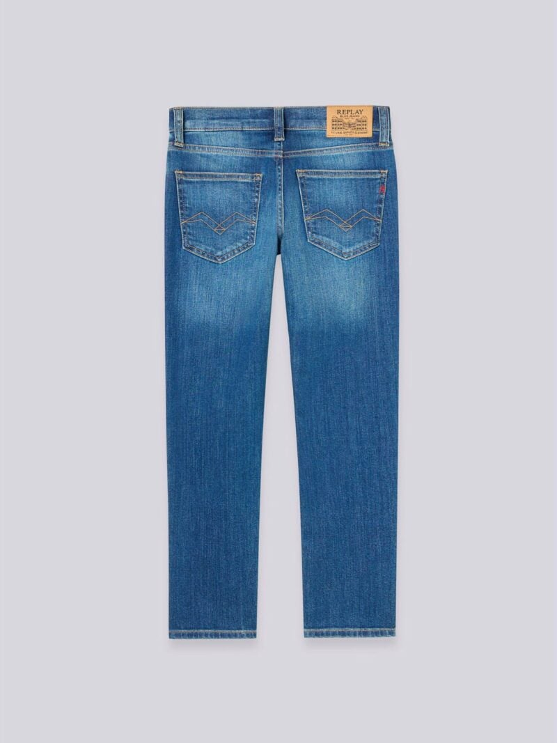 zikry slim fit 10.5oz comfort blue denim