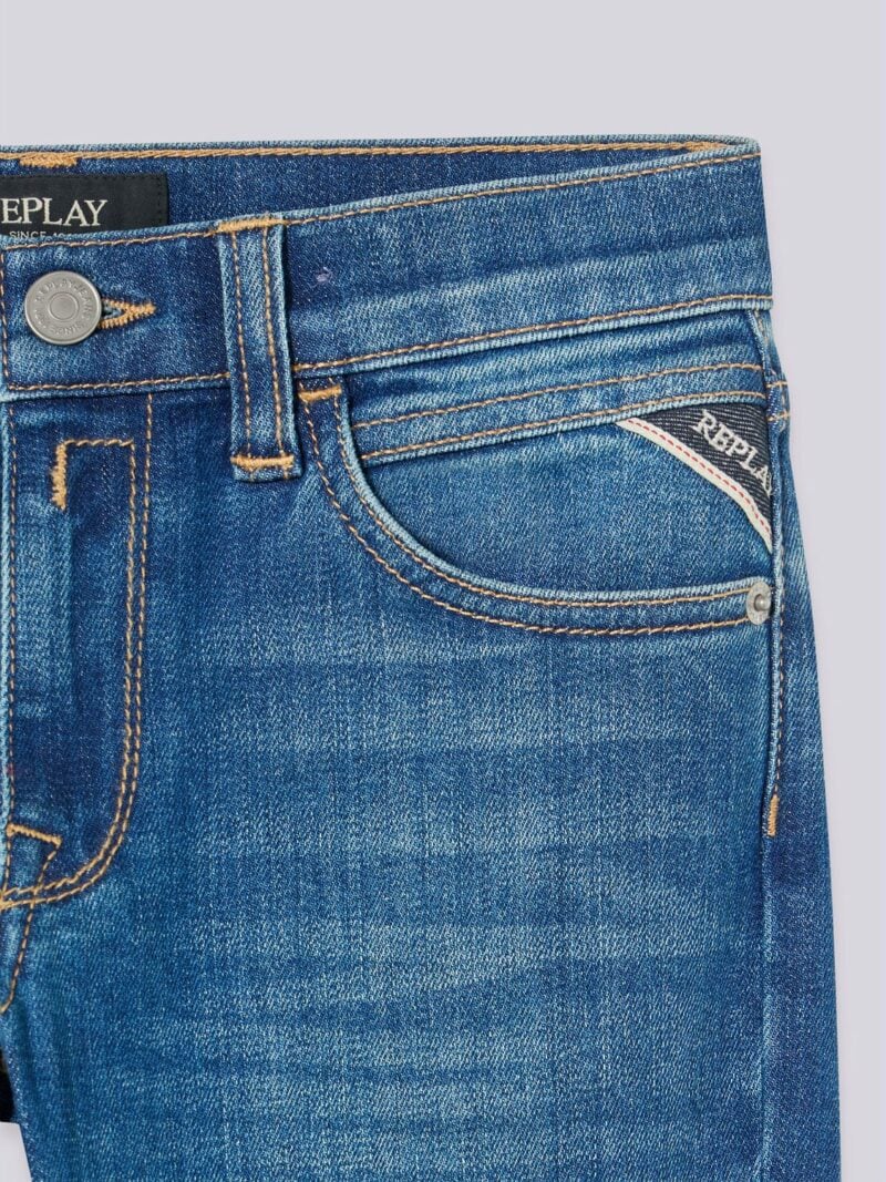 zikry slim fit 10.5oz comfort blue denim