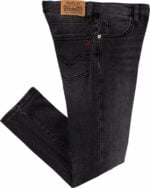 zikry slim fit 10.5oz comfort dark grey denim