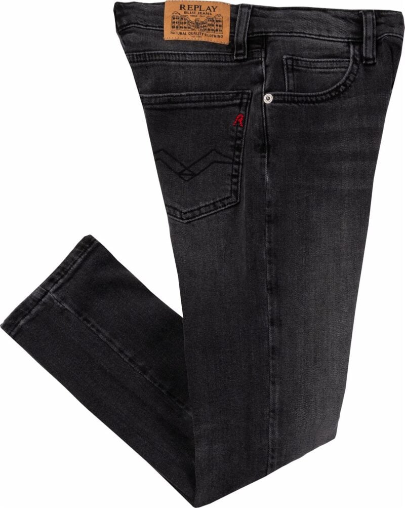 zikry slim fit 10.5oz comfort dark grey denim