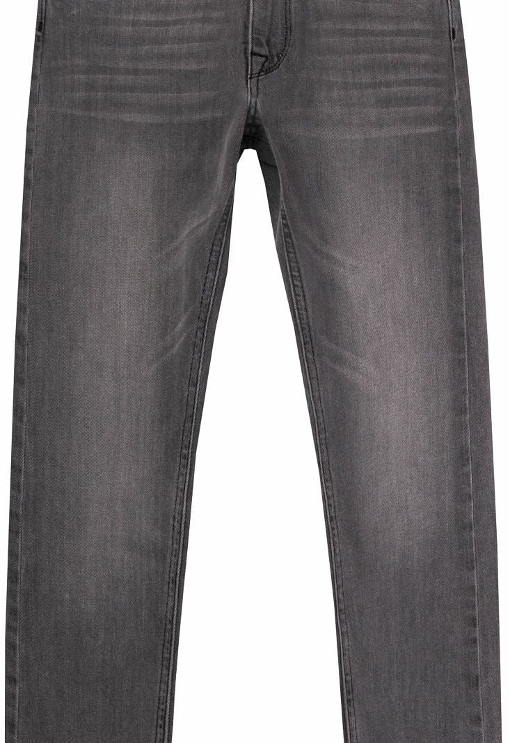 zikry slim fit 10.5oz comfort dark grey denim