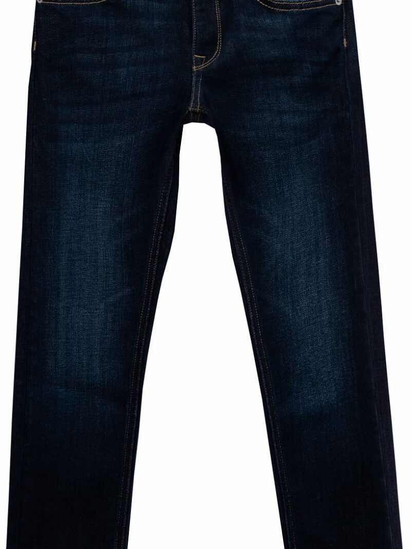 zikry slim fit 10.5oz comfort dark blue denim
