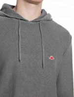 knitted cotton hoodie