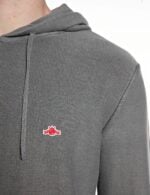 knitted cotton hoodie