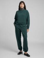 bottle green jogger