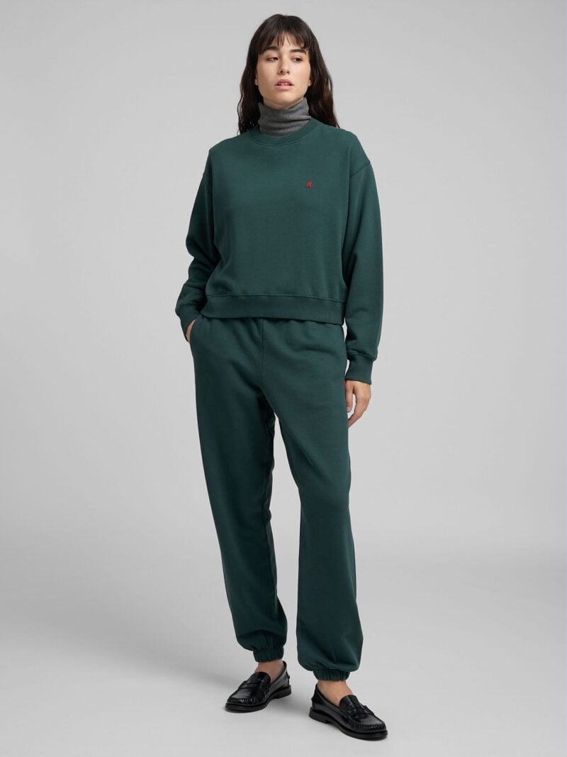 bottle green jogger