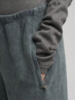 cotton dyed teddy pants