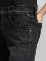 aubry boy fit 11oz comfort black denim