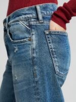 aubry boy fit 11oz comfort medium blue denim