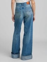 nalaja wide leg 11oz medium blue denim