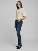 new luz 10oz dark indigo power stretch denim