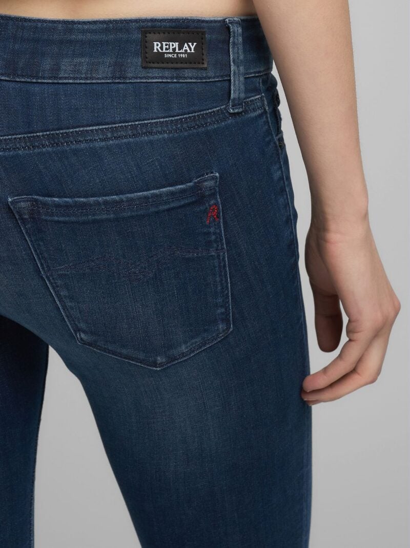 new luz 10oz dark indigo power stretch denim