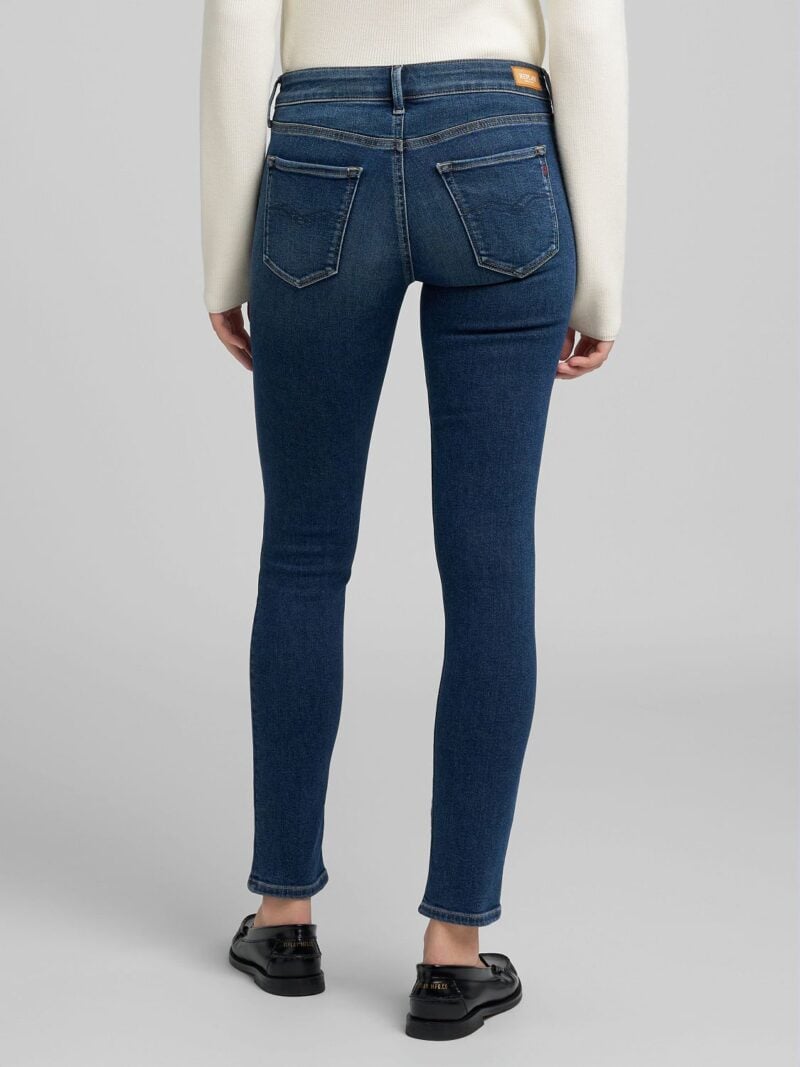 new luz 11oz power stretch modal indigo denim