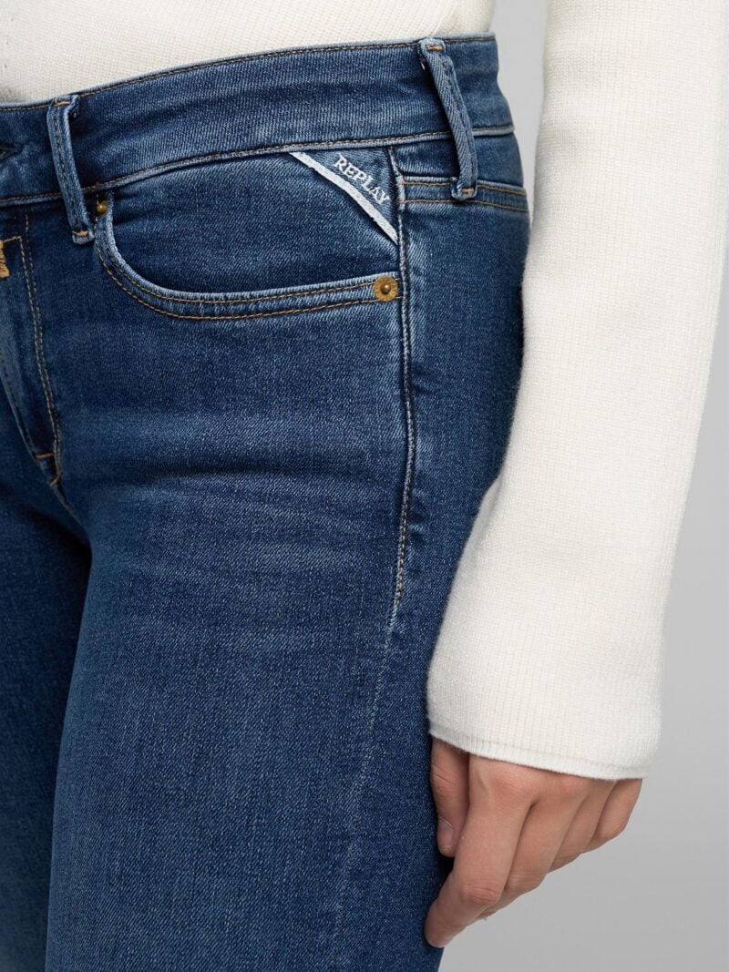 new luz 11oz power stretch modal indigo denim