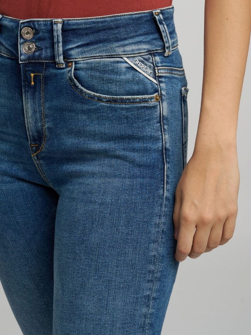 new luz bootcut 11oz medium blue denim
