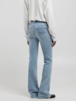 new luz flared fit bootcut 11oz light blue denim